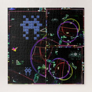 Kaskade elektronischer Spiele Puzzle