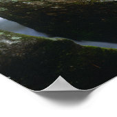 Kaskade in Cosby Poster (Ecke)