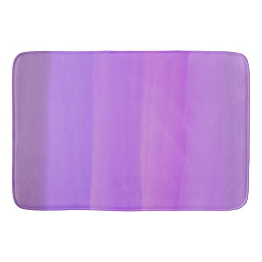 Kaskade in Lila Badematte (Vorderseite)