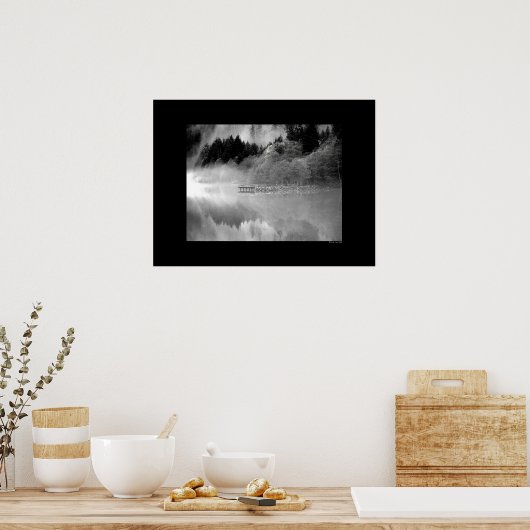 Kaskade - Seeadler Poster (Küche)