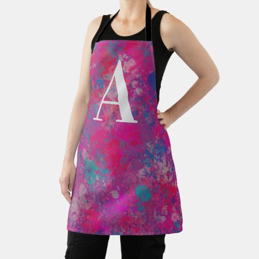 Kaskade von Farbrot, Rosa und Blues Schürze (InSitu)