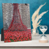 Kaskade von Poppies - Tower of London Fotoplatte (Seite)