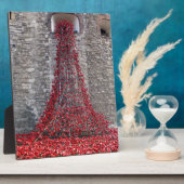 Kaskade von Poppies - Tower of London Fotoplatte (Seite)