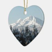 Kaskaden-Feiertags-Herz-Verzierung Keramikornament (Links)