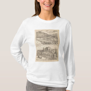 Kaskaden-Haus im See Dunmore T-Shirt
