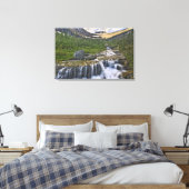 Kaskadenbach, Glacier National Park, Leinwanddruck (Insitu (Schlafzimmer))