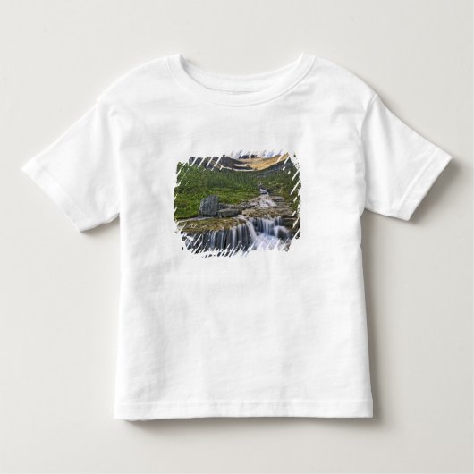 Kaskadenbach, Glacier-Nationalpark Kleinkind T-shirt (Vorderseite)