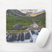 Kaskadenbach, Glacier-Nationalpark Mousepad (Mit Mouse)