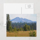 Kaskadengebirge, Oregon Postkarte (Vorne/Hinten)