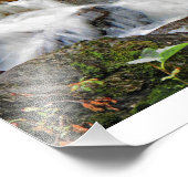 Kaskadengewässer1 Fotodruck (Ecke)