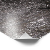 Kaskadengewässer Fotodruck (Ecke)