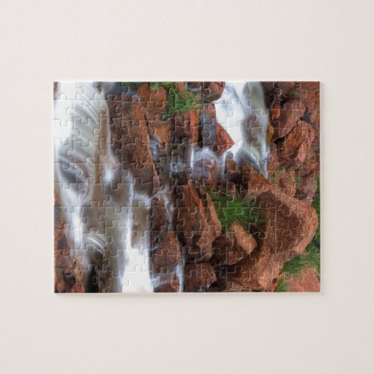 Kaskadengewässer Puzzle (Horizontal)