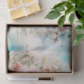 Kaskadierende Blume für gemischte Medien Seidenpapier (Geschenk)