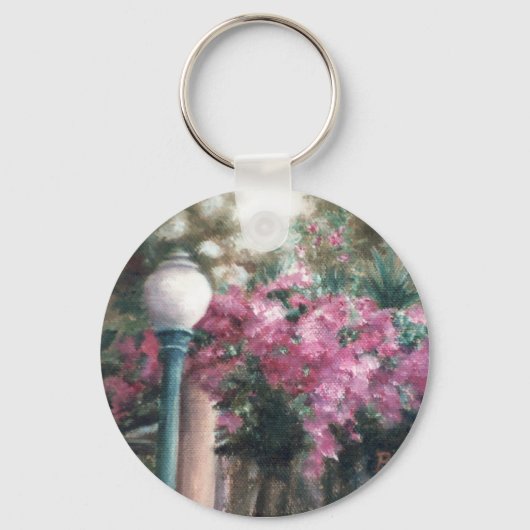 Kaskadierende Blume Schlüsselanhänger (Vorderseite)