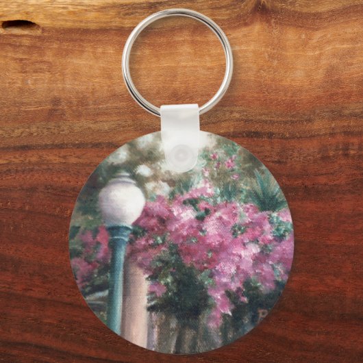 Kaskadierende Blume Schlüsselanhänger (Vorderseite)