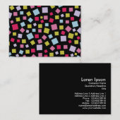 Kaskadierende Farben II Visitenkarte (Vorne/Hinten)