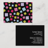 Kaskadierende Farben Visitenkarte (Vorne/Hinten)