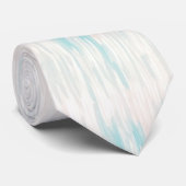 Kaskadierende Farben: Wasserfarbe in Blues und Blu Krawatte (Gerollt)