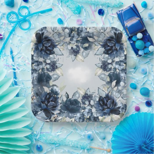 Kaskadierende Hochzeitsfeier Pappteller (Party)