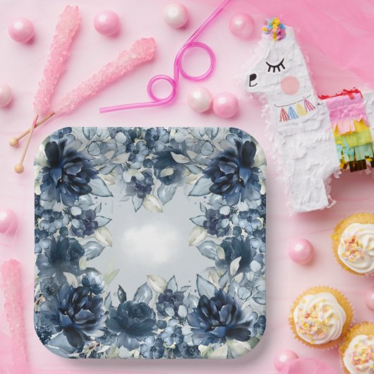 Kaskadierende Hochzeitsfeier Pappteller (Party)