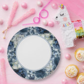 Kaskadierende Peonies Hochzeit 9 Zoll Abendessen P Pappteller (Party)