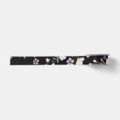 Kaskadierende rosa Blume Satinband (Vorderseite)