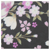 Kaskadierende rosa Blume Stoff (Nahaufnahme)