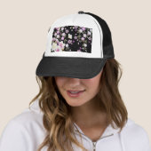 Kaskadierende rosa Blume Truckerkappe (Beispiel)