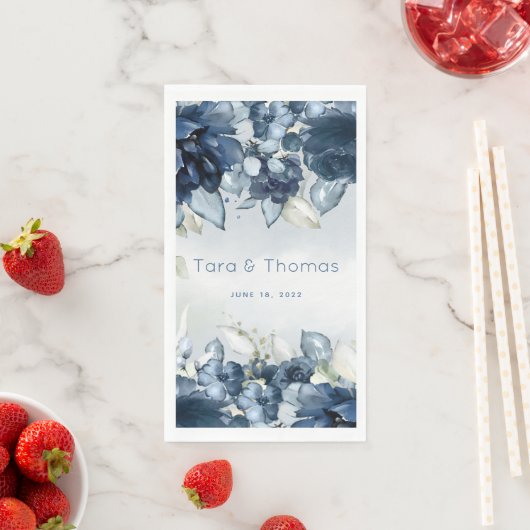 Kaskadierende Rose Hochzeit 20,80 m Long Dinner Na Serviette (Beispiel)