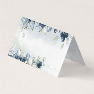 Kaskadierende Rose mit einer Gästekarte