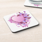 Kaskadierende Rose Untersetzer (Linke Seite)