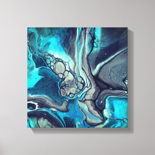 Kaskadierende Träume 1 Leinwanddruck (Vorderseite)