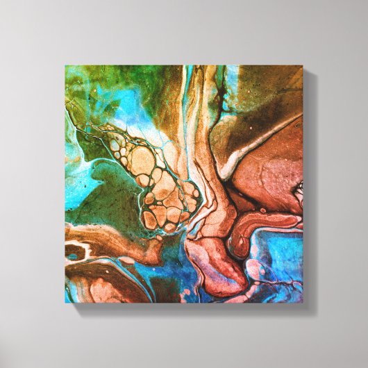 Kaskadierende Träume 2 Leinwanddruck (Vorderseite)