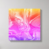 Kaskadierende Träume 4 Leinwanddruck (Vorderseite)