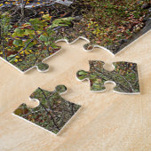 Kaskadierende Wälder Wasserfall und Abfall Blätter Puzzle (Seite)