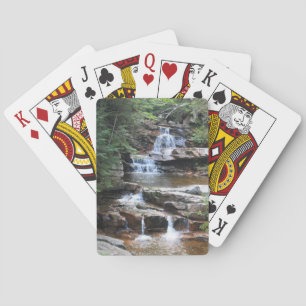 Kaskadierende Wasserfälle Spielkarten