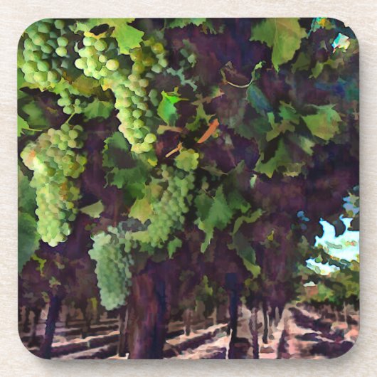 Kaskadierentrauben Untersetzer (Vorderseite)