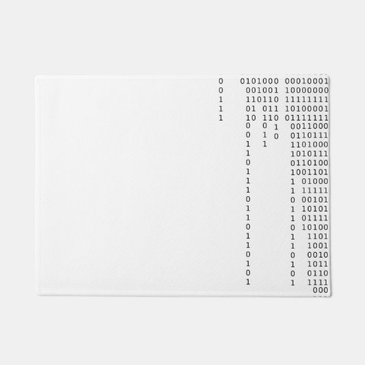 Kaskadierenzweiheit Fußmatte (Vorderseite)