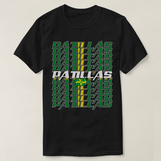 Kaskadierter Text 3 T-Shirt (Design vorne)