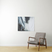 Kaskadierter Wasserfall am nebeligen mystischen Mo Wandteppich (Beispiel (Horizontal))