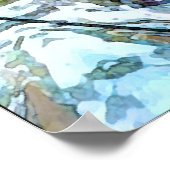 Kaskadierung Meloday Poster (Ecke)