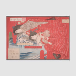 Kaskadwasser von Tsukioka Yoshitoshi Seidenpapier