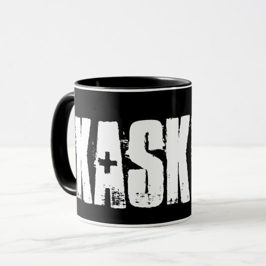 Kaskets Spray-Kunst - Kaskets Tassen (Vorderseite Links)