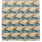 Kasogo & Himedai - Japanischer Fisch aus Hiroshige Duschvorhang (Vorderseite)