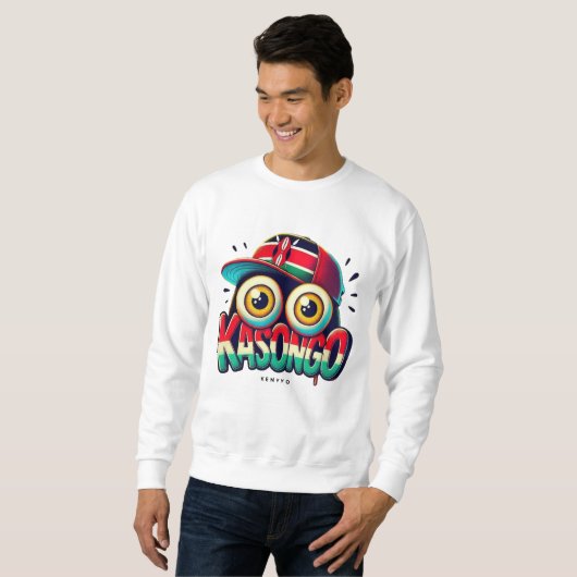 Kasongo Vibes by Kenyyo Sweatshirt (Vorne ganz)