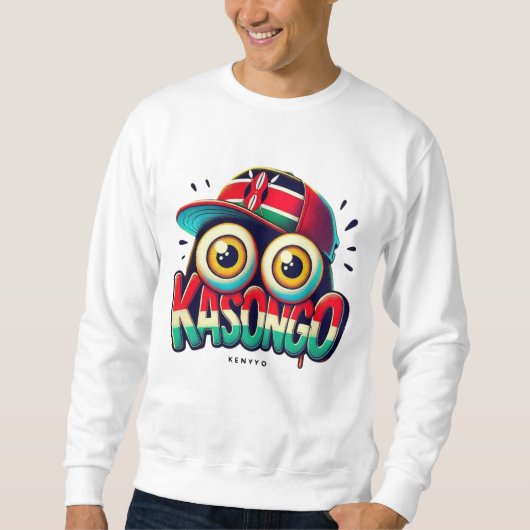 Kasongo Vibes von Kenyyo Sweatshirt (Vorderseite)