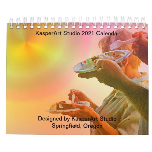 KasperArt Studio 2021 Kalender (Rückseite)
