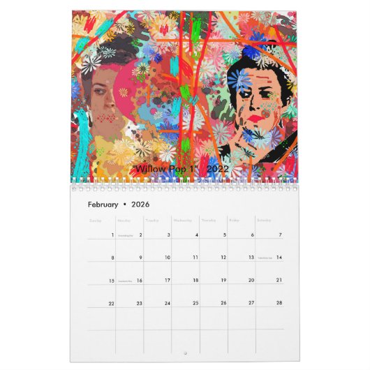 KasperArt Studio 2023 Kalender (Feb 2026)