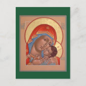 Kasperow Mutter Gottes Postcard Postkarte (Vorderseite)