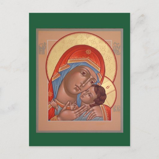 Kasperow Mutter Gottes Postcard Postkarte (Vorderseite)